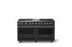 Viking® 5 Series 60" Antique Bronze Pro Style Dual Fuel (LP) Range with Polished Chrome Trim-0