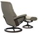 Stressless® by Ekornes® Customizable Sunrise Small Manual Recliner and Ottoman with Signature Base-3