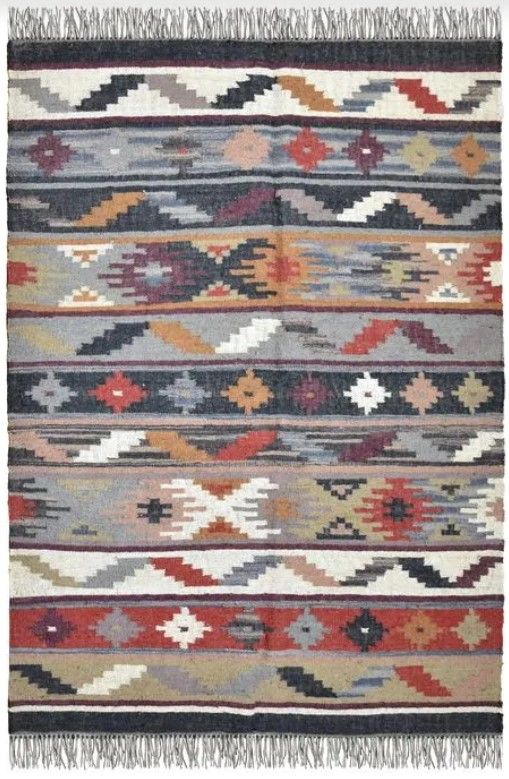 Renwil® Tatar 1'x1' Style 1 Throw Rug-0