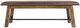 Jofran Inc. Cannon Valley Brown Bench-2