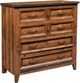 Horizon Home® Urban Rustic Brown Low Chest-0