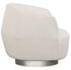 Fairfield® Customizable Dhalia Swivel Chair with Nickel Base-2