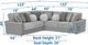 Jackson Furniture Canyon 3-Piece Gray/Platinum/Zinc Modular Sectional-2