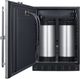 Summit® 5.3 Cu. Ft. Black/Stainless Steel Built-In Beer Kegerator-1