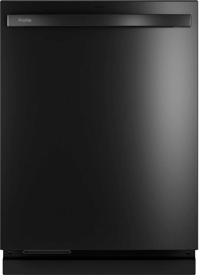 GE Profile™ 24" Fingerprint Resistant Black Stainless Steel Top Control Built In Dishwasher-0