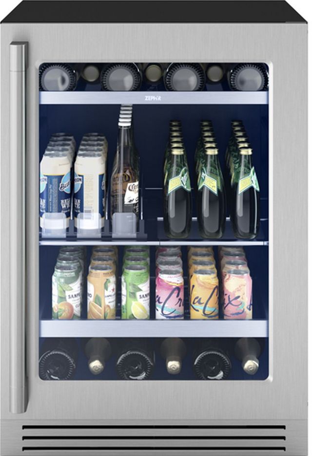Zephyr Presrv™ 5.6 Cu. Ft. Stainless Steel Pro Single Zone Beverage Cooler