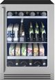Zephyr Presrv™ 24" 5.6 Cu. Ft. Stainless Steel Pro Single Zone Beverage Cooler-0