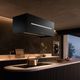Faber Graziosa Isola 31" Matte Black Island Range Hood-4