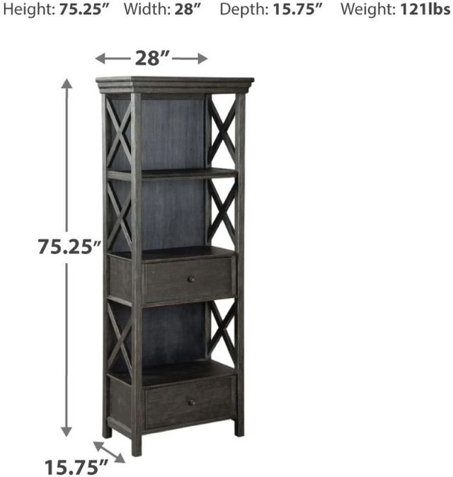 Signature Design by Ashley® Tyler Creek Black/Gray Display Cabinet-1