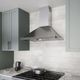 Albert Lee Custom Hood Series 30" Stainless Steel Chimney Wall Hood-4