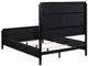 Coaster® Brookmead Black/Ivory California King Panel Bed -2