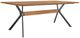 Armen Living Nevada Balsamico Trestle Base Dining Table-0