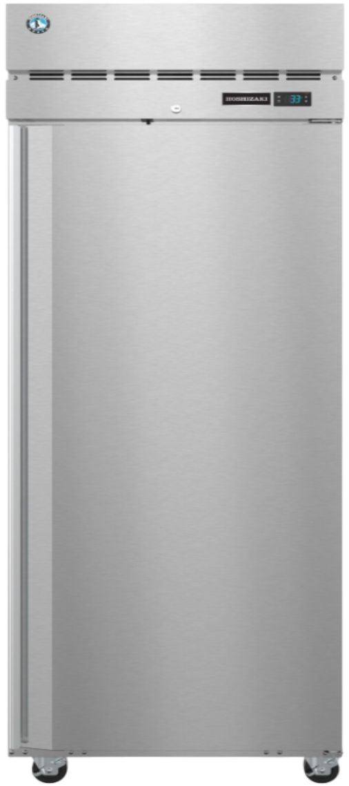Hoshizaki Steelheart® 28" 23.1 Cu. Ft. Stainless Steel Commercial Refrigerator with Lock-0