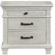 New Classic® Home Furnishings Silver Sands Gray Nightstand-2