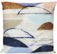 Stylecraft Norman Wyatt Home Beige/Blue Designer Throw Pillow-0