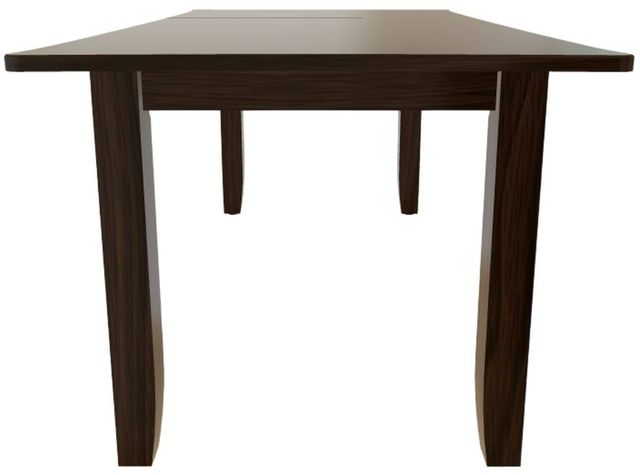 Mavin Customizable 36" Concave Extendable Dining Table with 2 Leaves-2