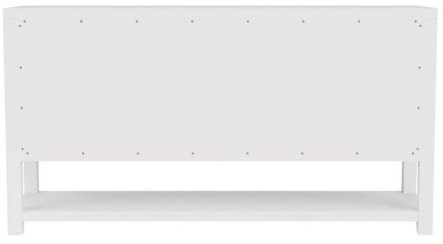 Riverside Furniture Rosalie White Caps Door Console-3