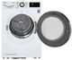 LG 4.2 Cu. Ft. White Front Load Ventless Electric Dryer with Dual Inverter HeatPump™ Technology-1