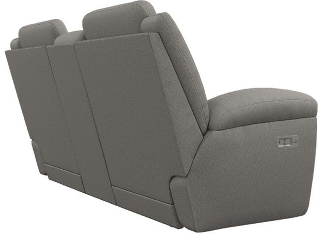 La-Z-Boy® Joel Stone Power Reclining Loveseat with Console and Headrest-1
