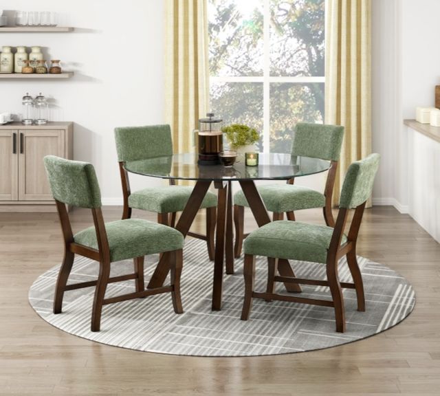 Homelegance® Aiden Olive Dining Side Chair-1