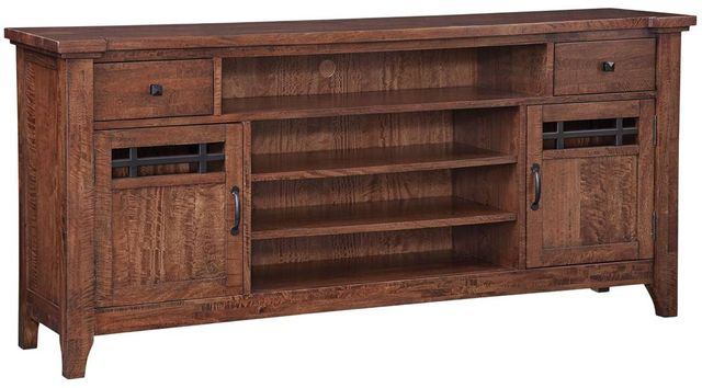 Napa Furniture Design Whistler Retreat Brown 74" Entertainment Center-0