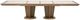 Michael Amini® Portrait Sienna Brown Wide Rectangular Dining Table-2