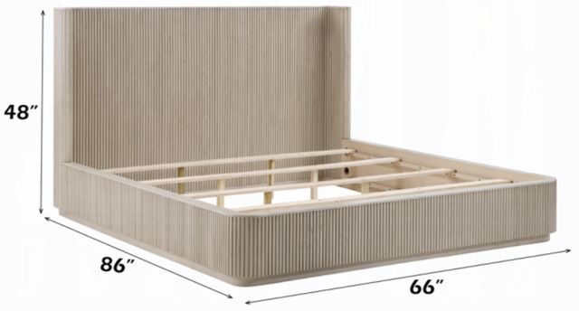 ACME Furniture Leanna Light Oak Queen Panel Bed-2