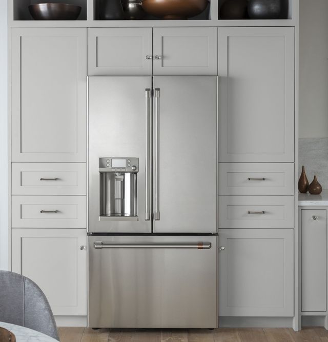 Café™ 36 in.  22.2 Cu. Ft. Stainless Steel Counter Depth French Door Refrigerator-6