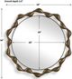 Uttermost® Remolino Warm Bronze Round Mirror-2