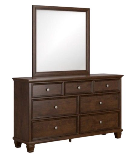 Signature Design by Ashley® Danabrin Brown Dresser and Mirror-0