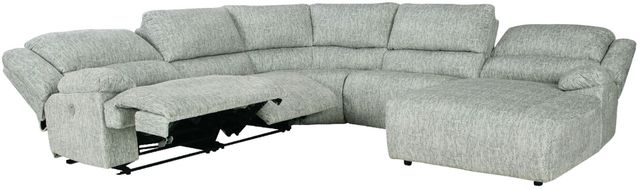 Signature Design by Ashley® McClelland 5-Piece Gray Power Reclining Right-Arm Facing Sectional and Chaise-1