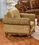 Fornirama 586 Brown/Dark Yellow Accent Chair-1