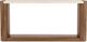 Hooker® Furniture Eleana Beige Console Table with Light Caramel Base-2