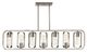 YHD Elliptical Polished Nickel 7-Light Island Light-2