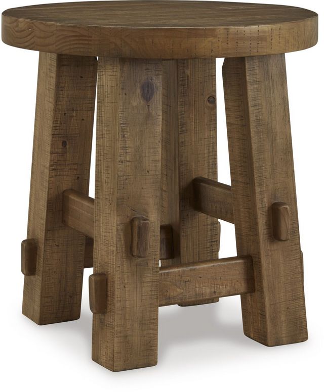 Mackifeld End Table - Warm Brown