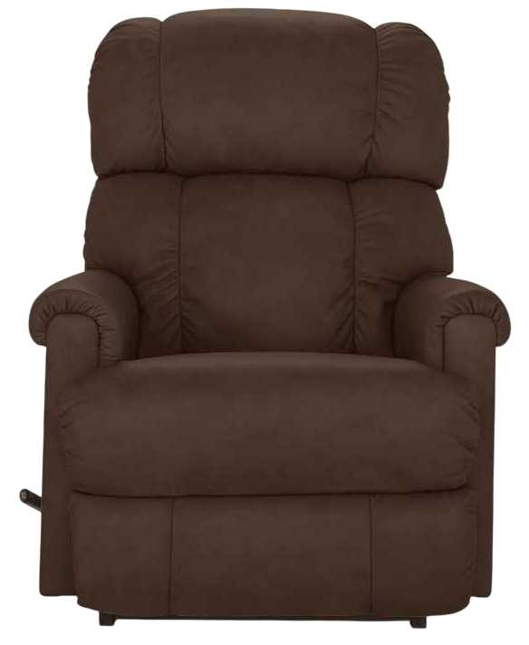 La-Z-Boy® Pinnacle Umber Leather Manual Rocking Recliner | Troy