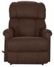 La-Z-Boy® Pinnacle Umber Leather Manual Rocking Recliner-1