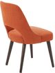 Olliix by INK+IVY Orange/Dark Brown Set of 2 Nola Dining Chairs-1