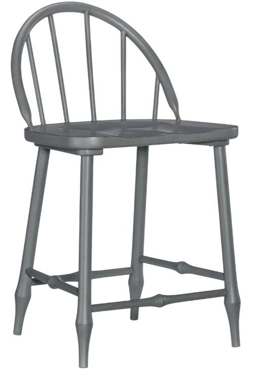 Legacy Classic Vintage Market Mallard Green Windsor Counter Stool-0