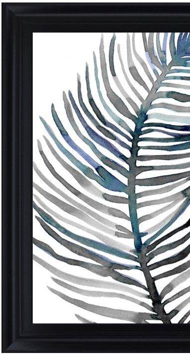 Classy Living Indigo Palm Wall Art-1
