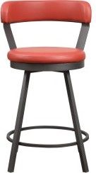 Mazin Furniture Appert Red 24 Inch Counter Side Dining Chair-0