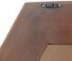A & B Home Cameron Dark Brown Wall Mirror-4
