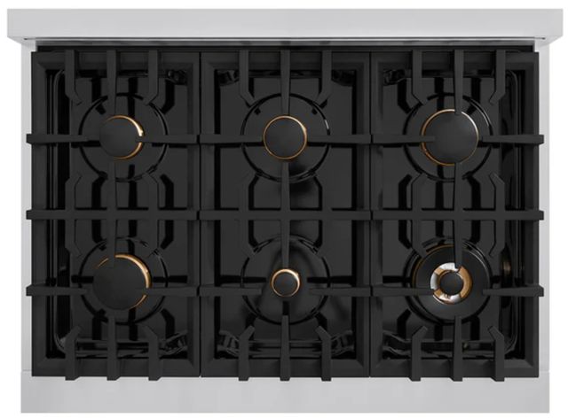 ZLINE Classic 36" Stainless Steel Gas Rangetop with Griddle-3