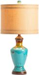 Crestview Collection Napa Distressed Turquoise Table Lamp-1