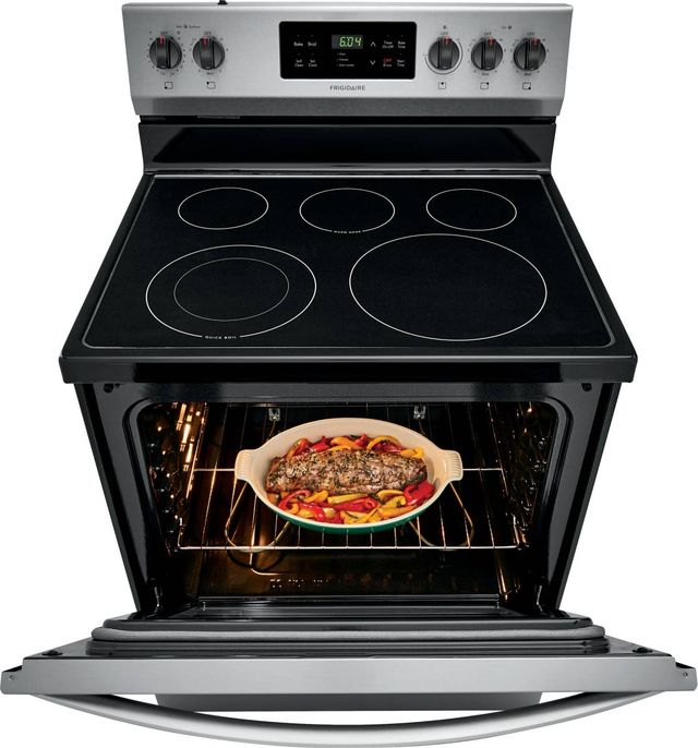 Frigidaire® 30" Stainless Steel Freestanding Electric Range-4