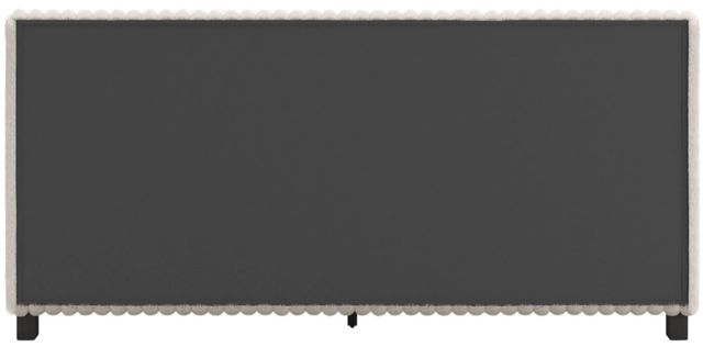 Signature Design by Ashley® Birmonton White Queen Upholstered Panel Platform Bed-3