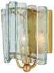 Currey & Company Duvernell Clear/Gold Wall Sconce-3