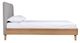 Mazin Furniture Cassidy Brown Full Platform Bed Upholstered Headboard-2