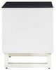 Signature Design by Ashley® Gardoni Black End Table with White Base-2