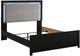 Signature Design by Ashley® Raechalla Black King Upholstered Panel Bed-3